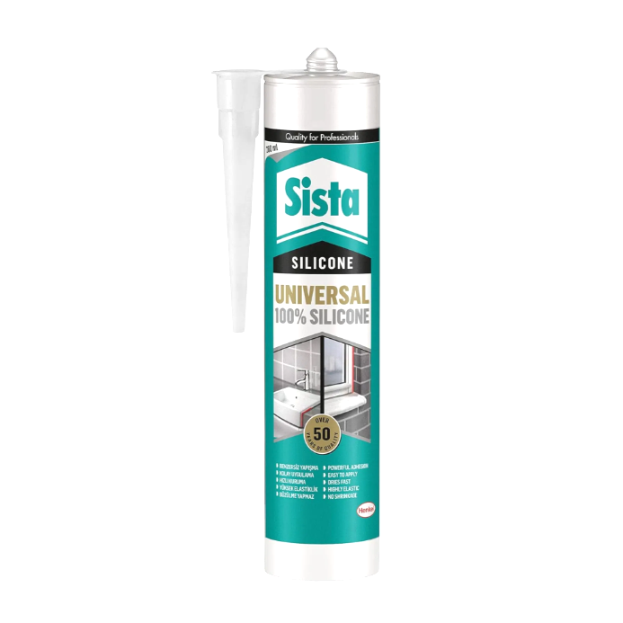 SİSTA ÜNİVERSAL SİLİKON BEYAZ 280ML
